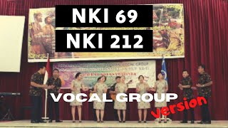 Video thumbnail of "NKI 69 & 212 Vocal Group Mazmur Temindung Samarinda 2016 #hymnsong"