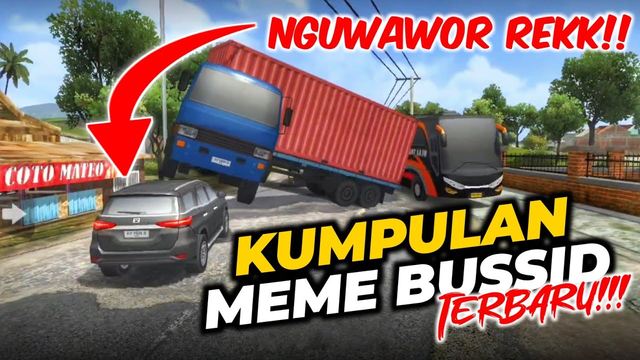 KOMPILASI MEME BUSSID JULI 2025‼️😂