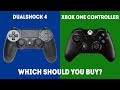 DualShock 4 vs XBOX One S Controller - Which Controller WINS?