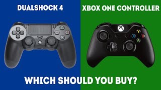 DualShock 4 vs XBOX One S Controller - Which Controller WINS? - YouTube