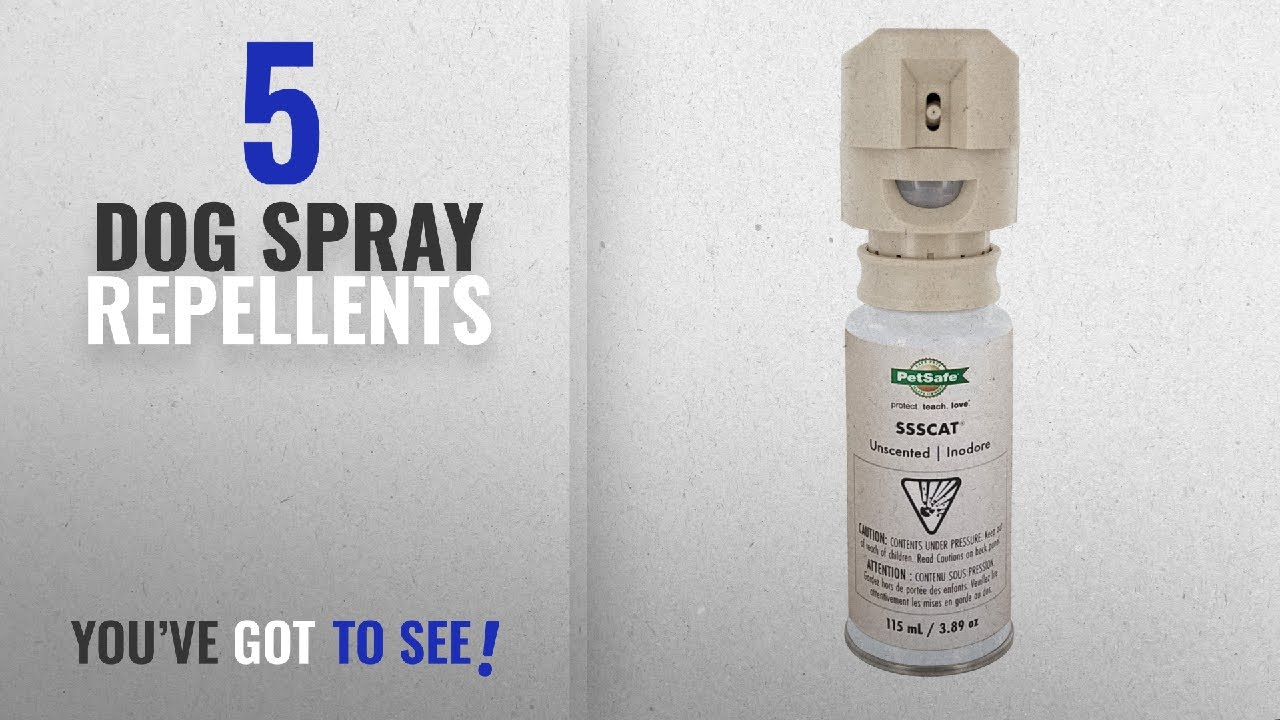 Top 10 Dog Spray Repellents [2018 Best Sellers]: PetSafe SSSCAT Spray Pet Deterrent, Motion