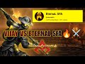 EPIC FIGHT VIJAY SFA VS ETERNAL SFA USING AZUMA SKIN SHADOW FIGHT 4 ARENA 🔥⚔️🎮