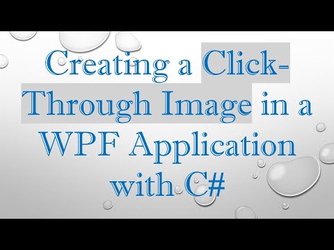 Creating a Click-Through Image in a WPF Application with C#