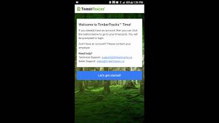 TimberTracks Mobile Time App - Reviewing and Approving Employee Time Cards screenshot 1