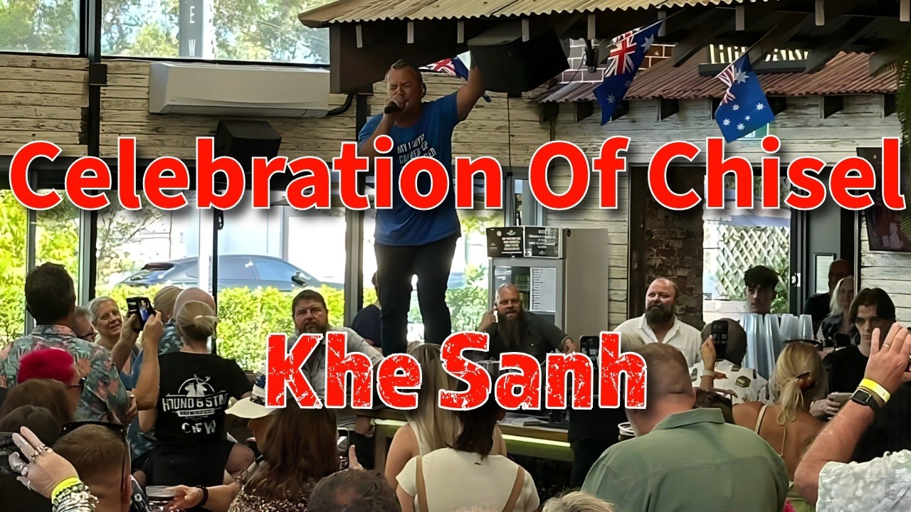 Celebration Of Chisel, Khe Sanh Live at Hound And Stag Brewery Australia Day, Gold Coast