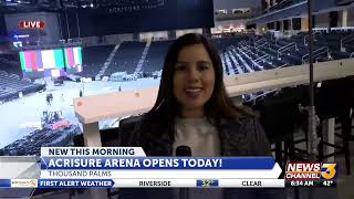 Acrisure Arena to officially open its doors with a ribbon-cutting ceremony