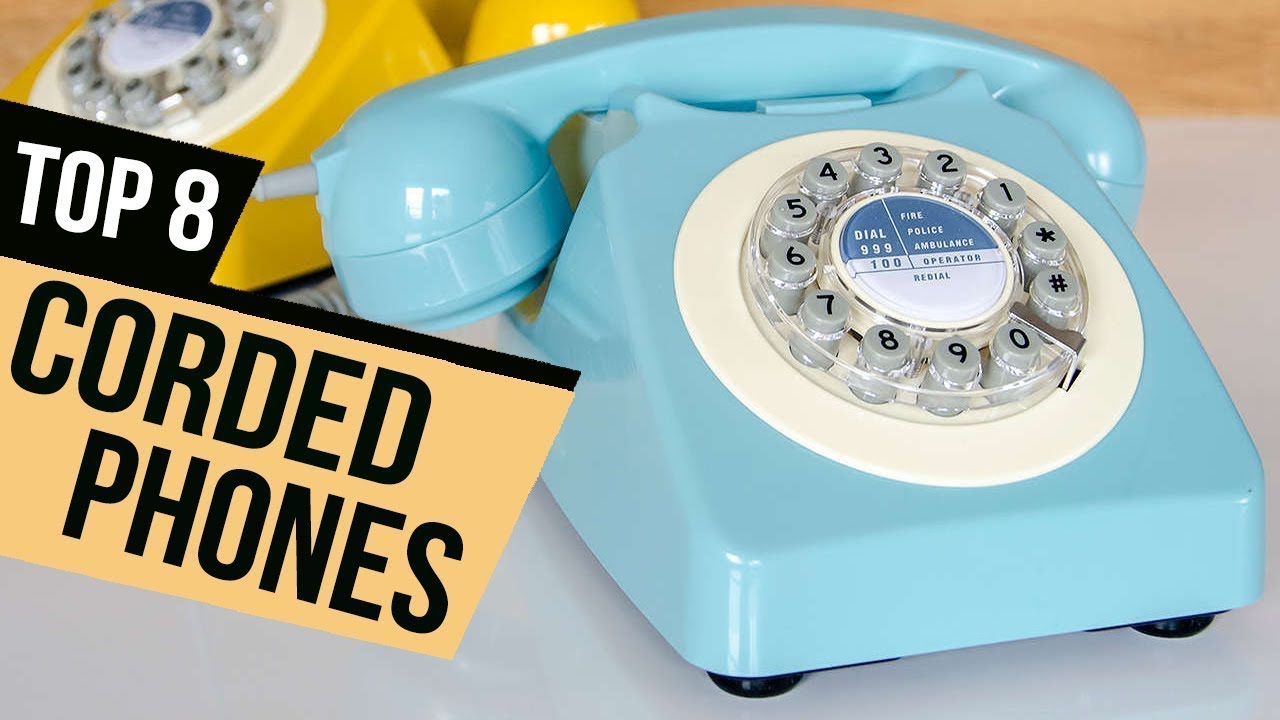 8 Best Corded Phones Amazon Reviews YouTube