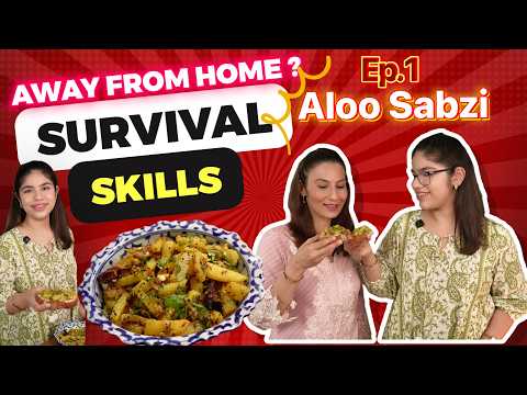 The Only Aloo Sabzi Every Student Needs (Survival Series Ep 1) I Meghna's Food Magic