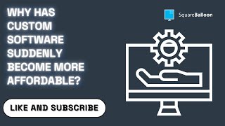 Why has custom software suddenly become more affordable