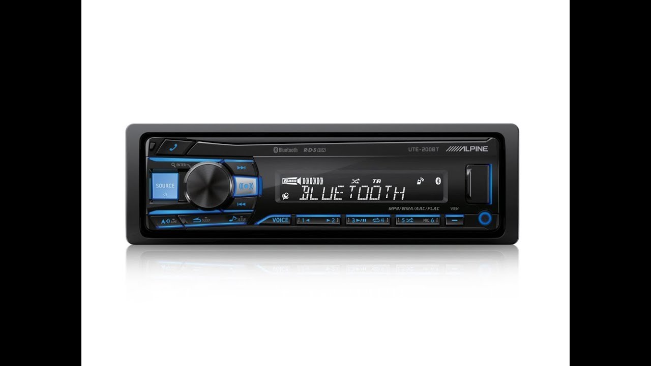 [ENG] Clipping test - Alpine CDE-203BT UTE-200BT