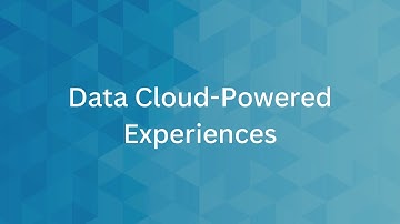 Data Cloud Powered Experiences | Salesforce Trailhead