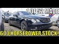 We Found A Crazy Rare Twin-Turbo V12 AMG Mercedes Sitting At A Salvage Auction & It Sounds Amazing!