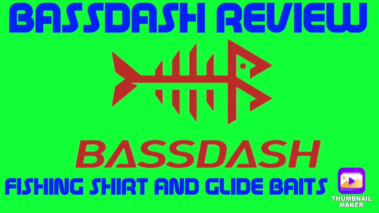 Bassdash Product Review - 50 UPF Shirt and Swim Shad Glide Baits 