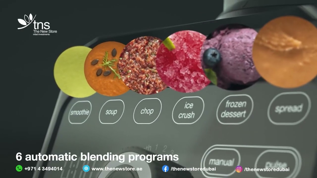 Introducing Braun PowerBlend 9 Jug blender - The New Store 6 Sec Video