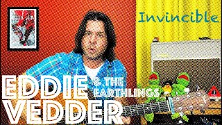 Video thumbnail of "Guitar Lesson: How To Play Invincible by Eddie Vedder & The Earthlings"