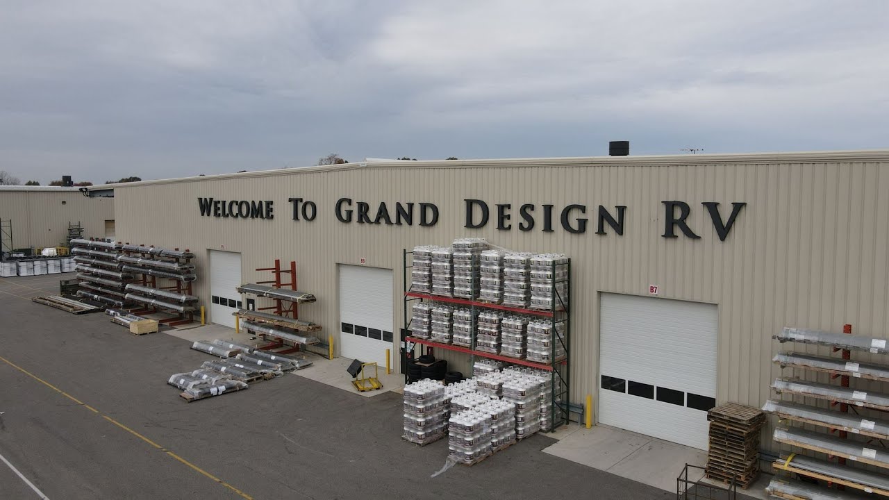 Grand Design RV Campus Layout - YouTube