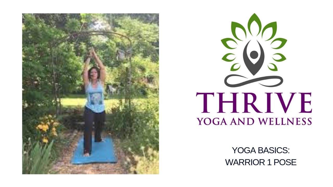 Yoga Basics: Warrior 1 (Virabhadrasanana 1) ashtanga mysore
