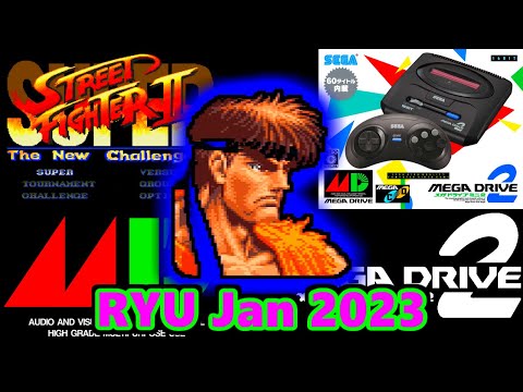 Ryu - SUPER STREET FIGHTER II for SEGA Mega Drive Mini 2
