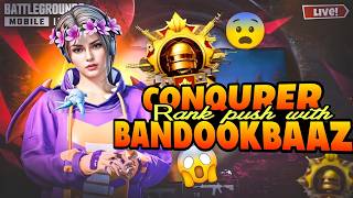 11 CHICKEN STREAK CHALLENGE | TOP 10 RANK PUSH WITH @BandookBaaz | BGMI LIVE |#bgmi #bgmilive