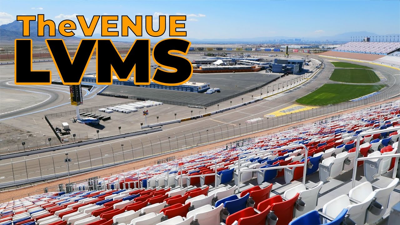 Largest Racetrack in Nevada Las Vegas Motor Speedway LVMS TheVENUE YouTube