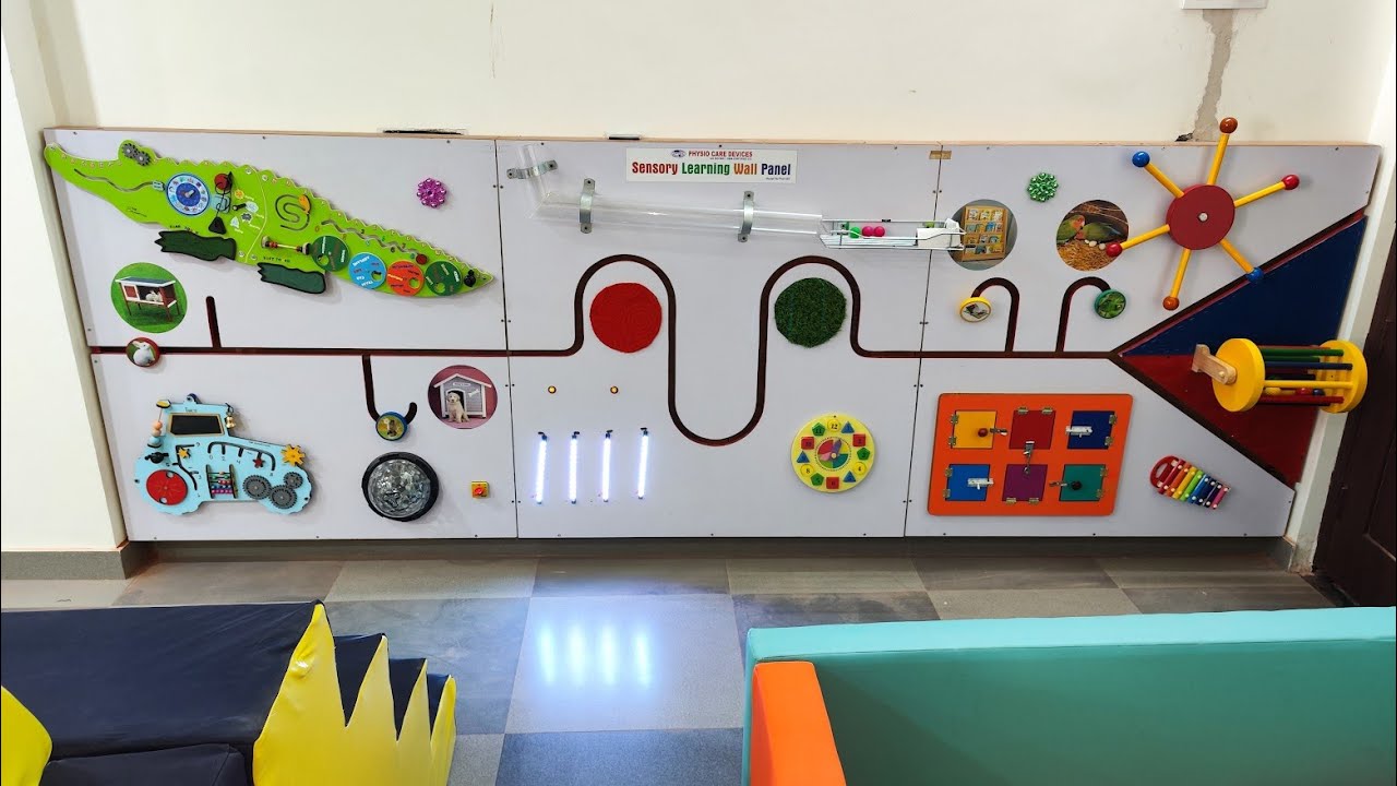 Sensory Learning Wall Panel