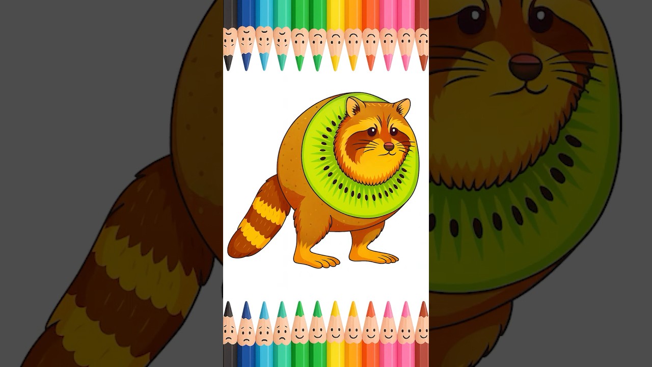 How to Draw PIPI KIWI