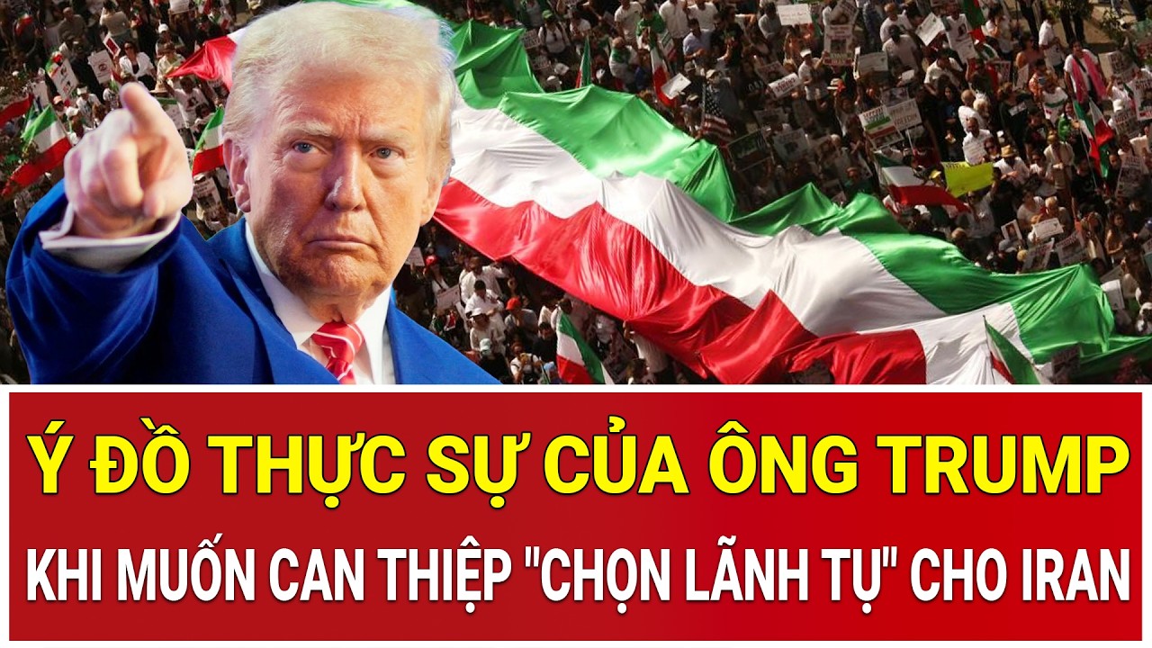 Bàn cờ Trung Đông xoay trục: Ý đồ thực sự của ông Trump khi muốn can thiệp 