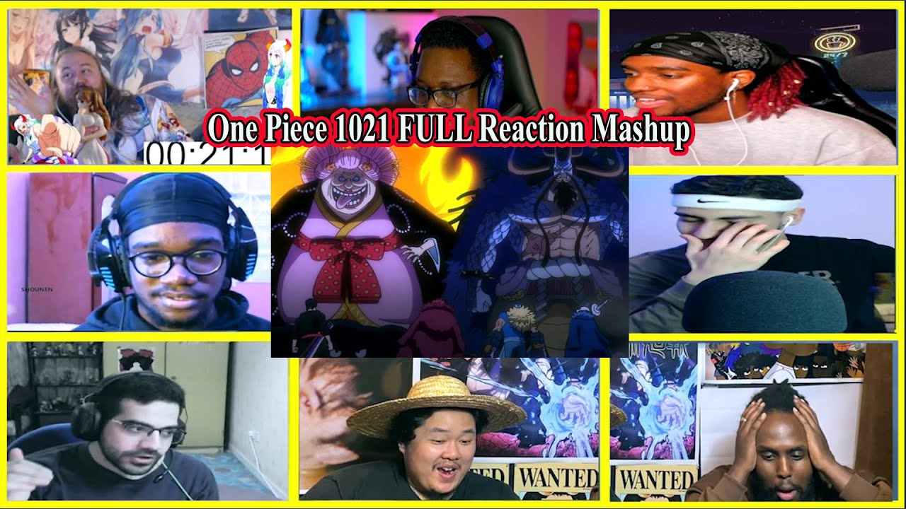 【海外の反応】One Piece 1021 FULL Reaction Mashup ワンピース1052 リアクション