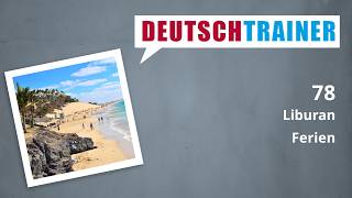 Bahasa Jerman untuk pemula (A1/A2) | Deutschtrainer: Liburan