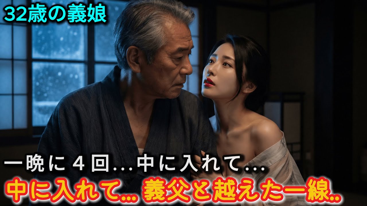 「寒いの…温めて」夫にドタキャンされた雪見旅行。猛吹雪の夜、義父の布団に潜り込んだ嫁の震える肌。