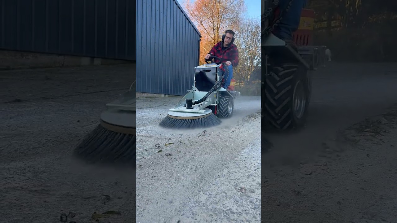 Satisfying Yard Cleanup with the Westermann CM2 Ride-On Pro