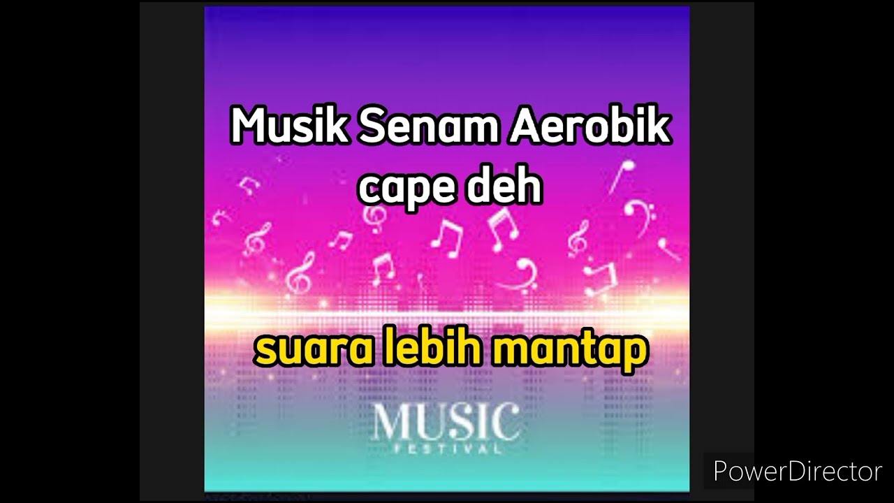Musik Senam Aerobik cape deh ( suara lebih mantap)
