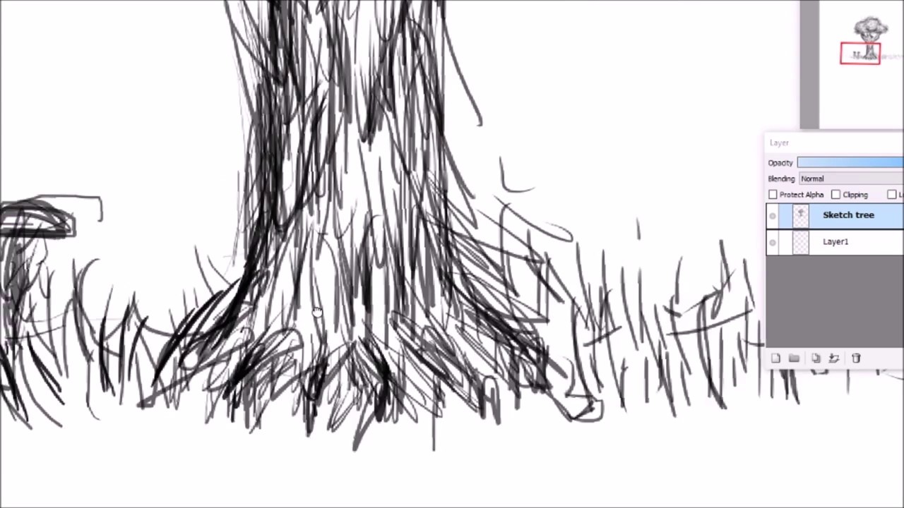 First Test Drawing Tablet (Wacom Intuos Draw Pen Small) - YouTube