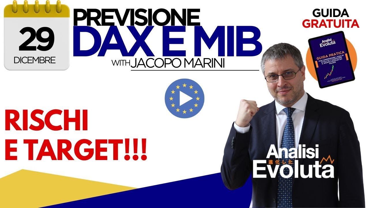 Indici DAX e MIB: RISCHI E TARGET!!!
