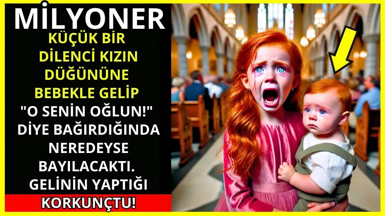 KÜÇÜK BİR DİLENCİ KIZ BEBEKLE ORTAYA ÇIKIP MİLYONERİN EVLİLİĞİNİ MAHVETTİ： ＂BU SENİN ÇOCUĞUN!＂