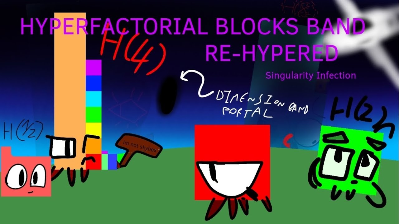 Hyperfactorial Numberblocks Band RE-HYPERED [LAST VIDEO IN 2025]+[EVEN MORE] [NOT MADE FOR KIDS]
