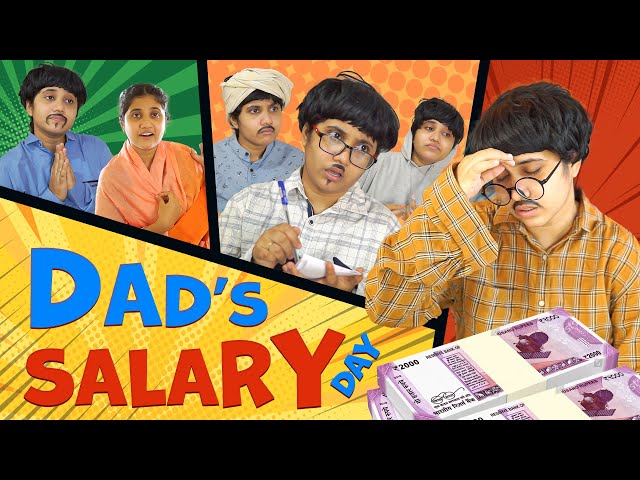 Dad's Salary Day 🤣🤣 | Tamil Comedy Video 🎭 | SoloSign class=