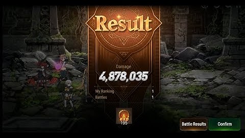 [Epic 7] Ancient Inheritance - 1 team solo Golem Floor 4