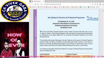 ALL About CS Professional | Dont Miss Trainng / Switchover / Planninge Etc