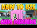 How To Get &amp; Use Bubble Gum Machine In Steal A Brainrot! (Get Candy Fast)