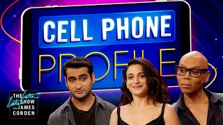 James Invades RuPaul, Jenny Slate & Kumail Nanjiani's Cell Phones