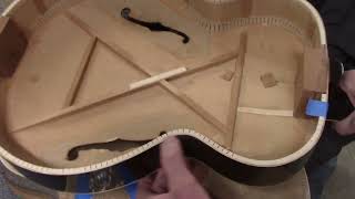 Reattaching the Back on the Gibson L7 Archtop Guitar