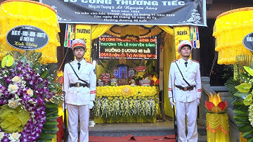 Lễ Tang Thượng Tá: Lê Nguyên Sáng