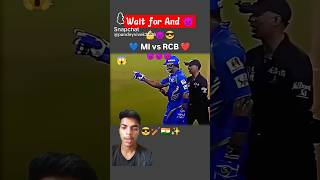 RCB vs MI Match 😱#cricket #attitude #aura #rcb #shorts #ipl