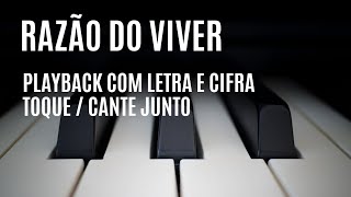 RAZÃO  DO VIVER (BREATHE) PLAYBACK COM CIFRA TOQUE / CANTE JUNTO