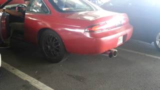 240sx s14 backfire!