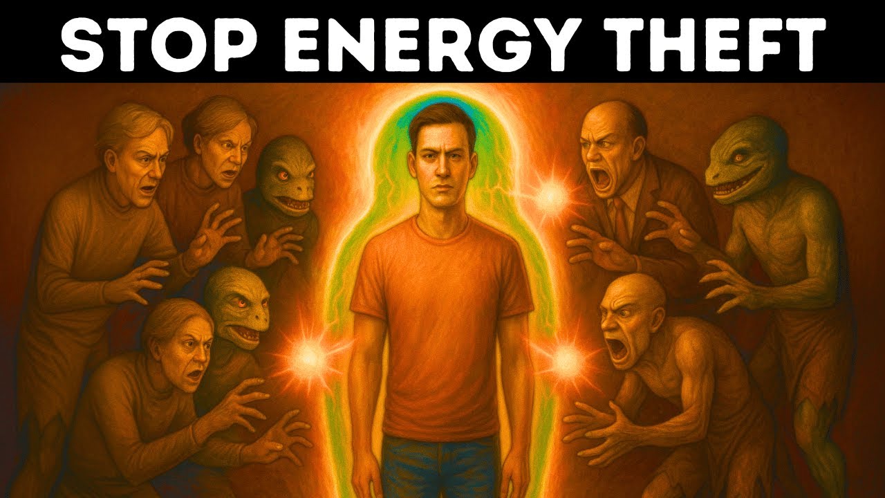 Они ЗАБИРАЮТ вашу ЭНЕРГИЮ. Как ЗАЩИТИТЬ вашу ЭНЕРГИЮ НАВСЕГДА (единственное видео, которое вам ко...