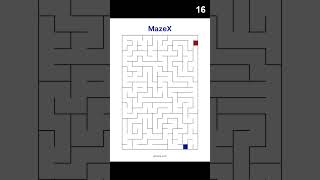 Free Printable Maze for Kids #24 | Beginner Maze Puzzle #Shorts