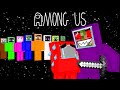 Monster School : AMONG US CHALLENGE PART 1 - Minecraft Animation