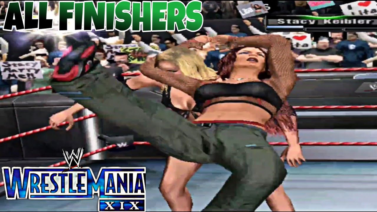 WWE WrestleMania XIX Finishers